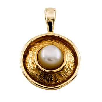 9ct gold Cultured Fresh water Pearl Pendant